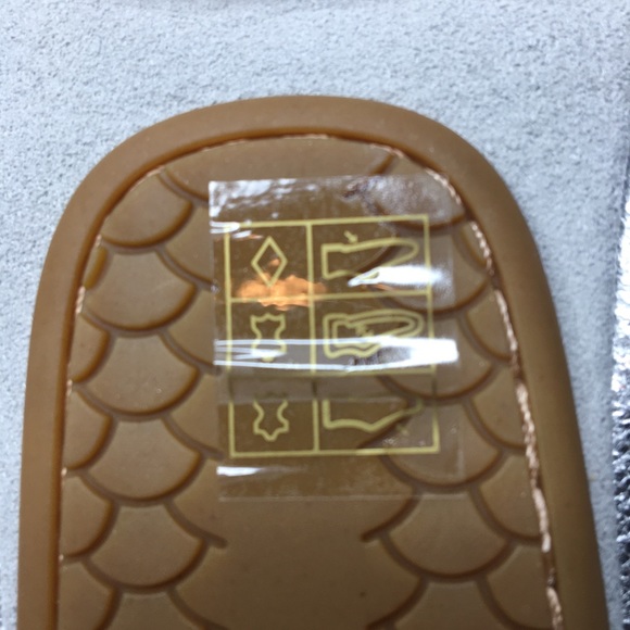 Yosi Samra Vienna silver foldable leather flats - Picture 5 of 6